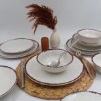 Sahra 18 Parça Yemek Takımı