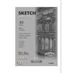 Sahra Bloknot Not Defteri Tutkallı İvory Kağıt 24,5X34,5 Cm 90 Gram Flx-821428