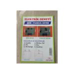 Sahra Elektrik Deney Seti Seri Paralel Devre