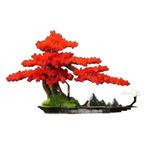 sahte bitkiler Simülasyon Ağaç Bonsai Giriş Oturma Odası Dekoratif Süslemeleri Feng Shui'yi İyileştirmek İçin İyi Şans Getirir Dekorasyonlar yapay bitkiler kapalı