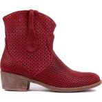 Sail Laker's - Bordo Fermuarsız Kadın Yaz Botu 105-2596-VENUS