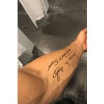 Saint Charmes Geçici Atatürk Imza Dövme Tattoo