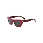 Saint Laurent SL 467 Cat Eye Bordo Kadın Güneş Gözlüğü
