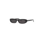 Saint Laurent SL 557 SHADE 001 53 Çekik Siyah Kemik Kadın Güneş Gözlüğü