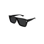 Saint Laurent SL 756 001 64 Unisex Kare Siyah Kemik Güneş Gözlüğü