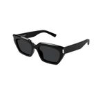 Saint Laurent SL 826 PAGE 001 55 Kadın Cat Eye Siyah Kemik Güneş Gözlüğü