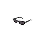 Saint Laurent SL M126 001 54 Çekik Siyah Kemik Kadın Güneş Gözlüğü