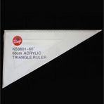 Saip Gönye Akrilik 60Cm