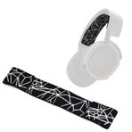 Saipomor Arctis3 Kafa Bandı Yedek Esneklik Kumaş Kafa Bandı Arctis3 Aksesuarları SteelSeries Arctis 3 Arctis 5 Arctis3/5 Oyun Kulaklıkları ile Uyumlu (Siyah ve Gri)