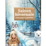 Saison hivernale Livre images scrapbooking: Illustration sur le thème de l'hiver à découper et coller, junk journal cutouts, mixed media pour journaling