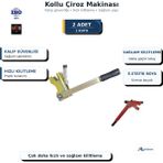 Sait Demirci 2 Adet Kollu Çiroz Makinası Kalıp Kilidi Sabitleme Bağlama Aleti 1 Kutu