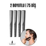 Sakal Bıyık Saç Tarağı 4 lü SET Jess Design