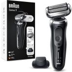Sakal Giyotin, Wet & Dry, Şarj Edilebilir, Kablosuz Folyo Razor, Gümüş, 70-N1200S ile Erkekler Için Braun Series 7 Tıraş Makinesi