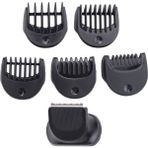 Sakal Kesme Başlığı, Braun Series 3 Için 5 Parçalı 1/2/3/5/7 mm Kılavuz Tarak Kesme Seti ile Yedek Tıraş Makinesi Kesme Başlığı (Yurt Dışından) - Renkli