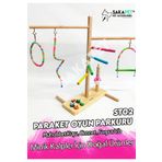 SAKAPET Muhabbet Kuşu Forpus Sevda Oyun Parkuru St01-02