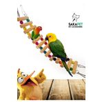 SAKAPET Papağan Kafes Içi Köprü Merdiven 45cm (KALIN ÖZEL)