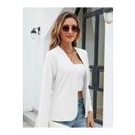 SaklıModa V&M Store Kadın Uzun Kollu önü Açık Blazer Ceket