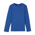 Saks Basic Kışlık Sıfır Yaka Uzun Kollu Kız Çocuk Tişört - 6 Yaş