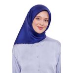 Saks Benekli Twill İpek Eşarp