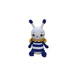 Saks Mavisi Miniş Arı Uyku Arkadaşı Amigurumi Organik Oyuncak