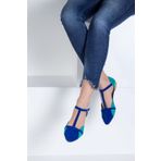 Saks Mavi/Su Yeşili Kadın Babet B726881802