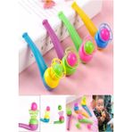Saksafon Top Üfleme Oyunu Popit Pop Tube Eğitici Oyuncak(2ADET)