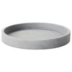 Saksı altlığı, açık gri, 15 cm