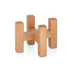 Saksı Ayağı Saksı Standı 15X11 cm Ahşap Saksılık Kaktüs Sukulent Saksılığı