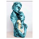 Saksı Deposu Aile Heykeli (family Statue) Çok Renkli
