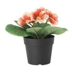 Saksılı Yapay Bitki Çuha Çiçeği,MeridyenDukkan 9 cm, İç/Dış Mekan