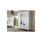 Sakura Ahşap Hunerika Arvena 4 Kapılı Aynalı Gardırop -wood Beyaz-minifiks Bağlantılı