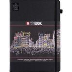 Sakura Eskiz Defteri 140 gr Siyah Kağıt 21 cm x 30 cm