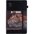 Sakura Eskiz Defteri 140GR Siyah Kağıt 13X21CM - Karışık-Çok Renkli - standart