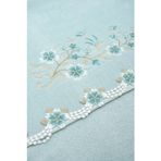 SAKURA KADIFE NAKISLI ÇEYIZ HAVLUSU MINT 50X85