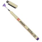 Sakura Pigma Brush Mor Fırça Uçlu Kalem
