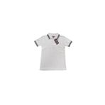 salarticaret Beyaz Kısa Kol 6-16 Yaş Çocuk Okul Lakos Tişört/T-Shirt -SİYAH ÇİZGİLİ BEYAZ