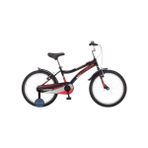 Salcano Attack 20 Jant Siyah Kırmızı Çocuk Bisikleti