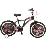 Salcano Badboy 20 Jant Erkek Çocuk Bisikleti (120 ILE140 cm Arası Boy) - Siyah - Kırmızı - Beyaz