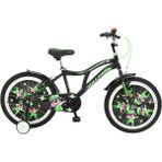 Salcano Badboy 20 Jant Erkek Çocuk Bisikleti (120 ILE140 cm Arası Boy) - Siyah - Yeşil - Beyaz