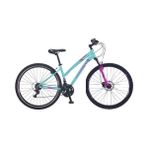 Salcano City Explorer Ünisex Hd 16'' Mat Turkuaz Mor Şehir Gezi Bisikleti