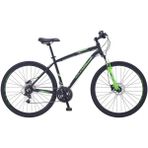 Salcano City Explorer V 28 Jant 19” Gezi Bisikleti Mat Siyah Yeşil - Siyah - Yeşil