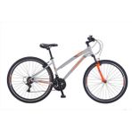 Salcano City Explorer V Unisex Şehir Bisikleti (160 cm Üstü Boy) - Gri - Turuncu