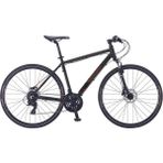 Salcano City Life 21S Hd 18'' Gezi Bisikleti Mat Siyah-Kırmızı - Mat Siyah - Kırmızı