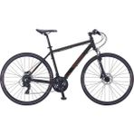 Salcano City Life 21S Hd Şehir ve Gezi Bisikleti Hidrolik Disk Fren 46 Kadro Full Shimano - Mat Siyah - Mavi