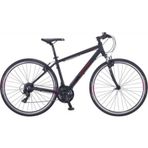 Salcano City Life 21s Şehir Ve Gezi Bisikleti V Fren 28 Jant 18" Kadro Full Shimano - Siyah Kırmızı