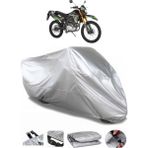 Salcano Cross 250 Motosiklet Brandası Lüx Kalite Kalın Yüksek Kalite - Gri