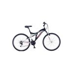 Salcano HELEN 26 V JANT BİSİKLET / MAT SİYAH - KOYU PEMBE - AÇIK PEMBE