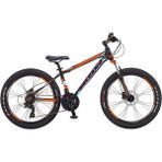 Salcano NG650 24HD 13 Kadro Hidrolik Disk Fren Dağ Bisikleti (135/155 cm Boy) - Siyah - Turuncu