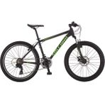 Salcano NG777 24 Jant MD Yeni NG750 Disk Fren Shimano 21 Vites Mat Siyah Yeşil Dağ Bisikleti