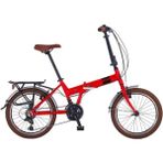 Salcano Slcn 120 21V Katlanır Bisiklet - Kırmızı